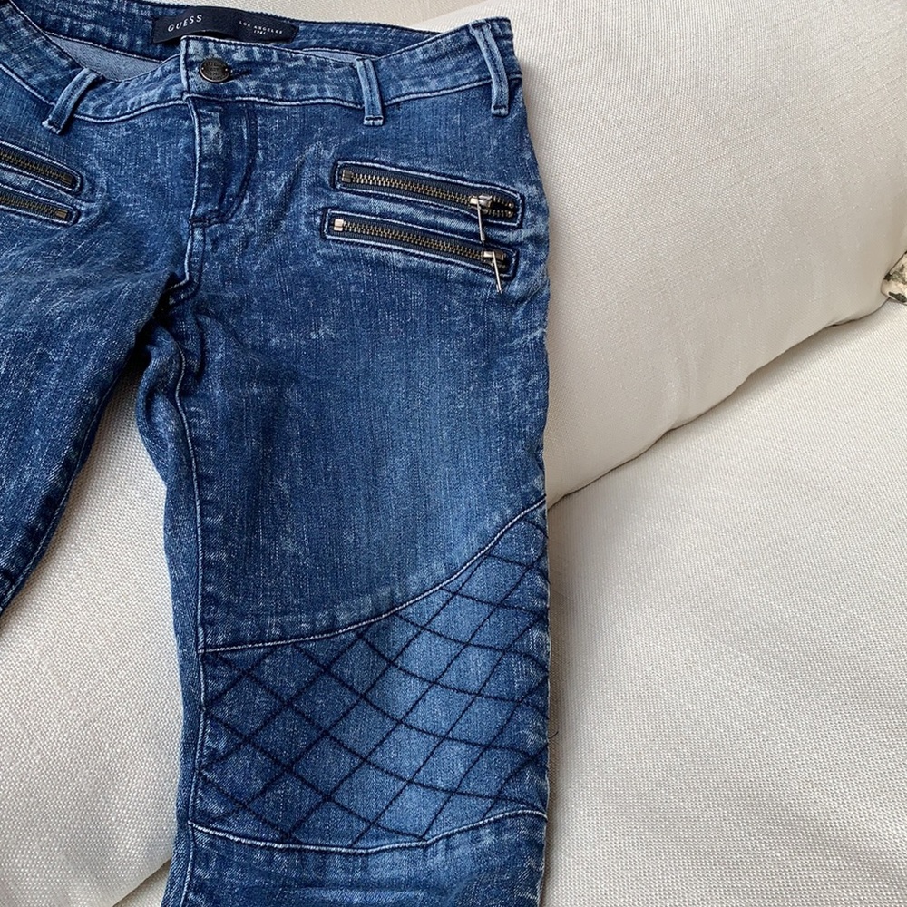 Guess Acid Washed 80’s style Skinny Jeans